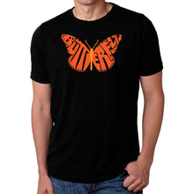 Load image into Gallery viewer, Butterfly - Men&#39;s Premium Blend Word Art T-Shirt