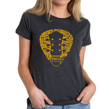 Load image into Gallery viewer, Guitar Pick Genres - Women's Premium Blend Word Art T-Shirt