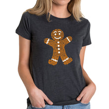 Load image into Gallery viewer, Gingerbread - Women's Premium Blend Word Art T-Shirt