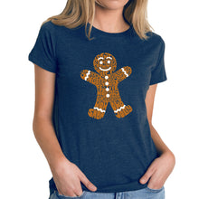 Load image into Gallery viewer, Gingerbread - Women's Premium Blend Word Art T-Shirt