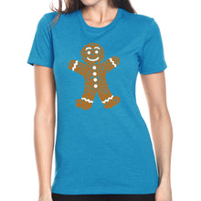 Load image into Gallery viewer, Gingerbread - Women's Premium Blend Word Art T-Shirt