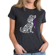 Load image into Gallery viewer, Dog Leash - Women's Premium Blend Word Art T-Shirt