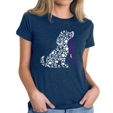Load image into Gallery viewer, Dog Leash - Women's Premium Blend Word Art T-Shirt