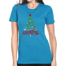 Load image into Gallery viewer, Have Yourself a Merry Little Christmas - Women&#39;s Premium Blend Word Art T-Shirt