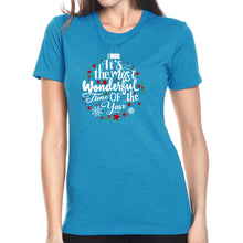 Load image into Gallery viewer, Christmas Ornament - Women's Premium Blend Word Art T-Shirt
