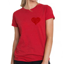 Load image into Gallery viewer, All You Need is Love - Women's Premium Blend Word Art T-Shirt