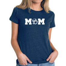 Load image into Gallery viewer, Soccer Mom - Women&#39;s Premium Blend Word Art T-Shirt