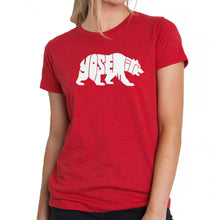 Load image into Gallery viewer, Yosemite Bear - Women's Premium Blend Word Art T-Shirt