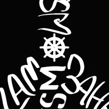 Load image into Gallery viewer, Women&#39;s Plus Size Word Art V-Neck - Different Faiths peace sign