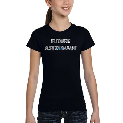 Future Astronaut - Girl's Word Art T-Shirt