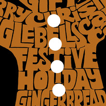 Load image into Gallery viewer, Gingerbread - Small Word Art Tote Bag