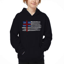 Load image into Gallery viewer, UNDERGOD - Boy's Word Art Hooded Sweatshirt