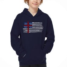 Load image into Gallery viewer, UNDERGOD - Boy's Word Art Hooded Sweatshirt