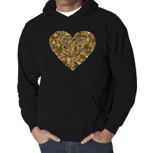 Load image into Gallery viewer, Fall Vibes  - Men&#39;s Word Art Hooded Sweatshirt