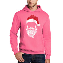 Load image into Gallery viewer, Feliz Navidad Santa Claus - Men&#39;s Word Art Hooded Sweatshirt