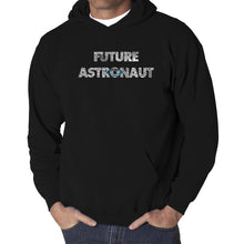 Load image into Gallery viewer, Future Astronaut - Men&#39;s Word Art Hooded Sweatshirt