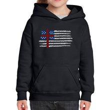 Load image into Gallery viewer, UNDERGOD - Girl's Word Art Hooded Sweatshirt