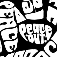 Load image into Gallery viewer, Women&#39;s Plus Size Word Art V-Neck - Peace Out