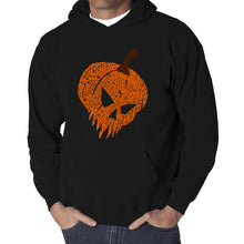 Load image into Gallery viewer, Evil Pumpkin - Men's Word Art Hooded Sweatshirt