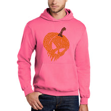 Load image into Gallery viewer, Evil Pumpkin - Men's Word Art Hooded Sweatshirt
