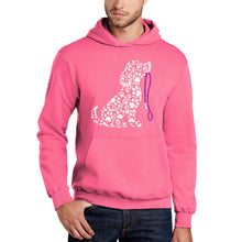 Load image into Gallery viewer, Dog Leash - Men's Word Art Hooded Sweatshirt