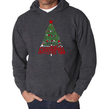 Load image into Gallery viewer, Have Yourself a Merry Little Christmas - Men&#39;s Word Art Hooded Sweatshirt