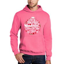 Load image into Gallery viewer, Christmas Ornament - Men's Word Art Hooded Sweatshirt