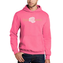 Load image into Gallery viewer, Drum Sticks - Men's Word Art Hooded Sweatshirt