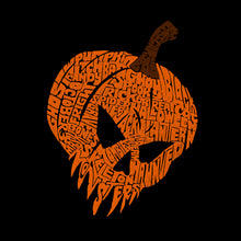 Load image into Gallery viewer, Evil Pumpkin - Women's Premium Word Art Flowy Tank Top