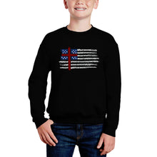 Load image into Gallery viewer, UNDERGOD - Boy's Word Art Crewneck Sweatshirt