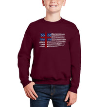 Load image into Gallery viewer, UNDERGOD - Boy's Word Art Crewneck Sweatshirt