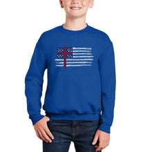 Load image into Gallery viewer, UNDERGOD - Boy's Word Art Crewneck Sweatshirt
