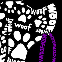 Load image into Gallery viewer, Dog Leash - Men's Word Art Crewneck Sweatshirt