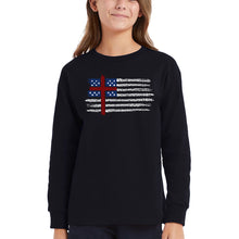 Load image into Gallery viewer, UNDERGOD - Girl's Word Art Long Sleeve T-Shirt