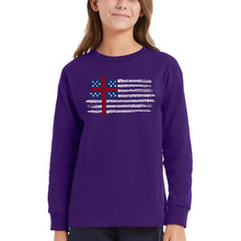 Load image into Gallery viewer, UNDERGOD - Girl's Word Art Long Sleeve T-Shirt