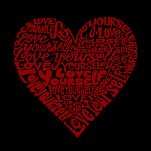 Load image into Gallery viewer, Love Yourself - Women&#39;s Plus Size Word Art V-Neck