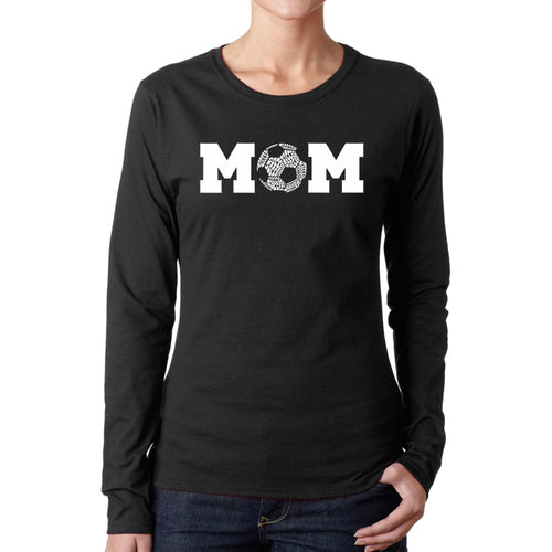 Soccer Mom - Women's Word Art Long Sleeve T-Shirt