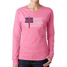 Load image into Gallery viewer, UNDERGOD - Women's Word Art Long Sleeve T-Shirt