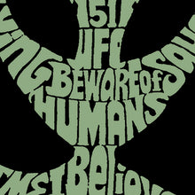 Load image into Gallery viewer, Peace Alien - Boy's Word Art T-Shirt