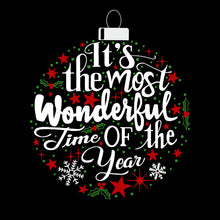 Load image into Gallery viewer, Christmas Ornament - Girl's Word Art T-Shirt