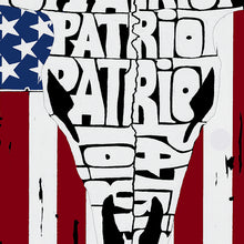 Load image into Gallery viewer, Patriot Flag - Women's Word Art T-Shirt