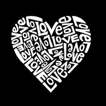 Load image into Gallery viewer, Women&#39;s Plus Size Word Art Tank Top - Peace Love Dogs