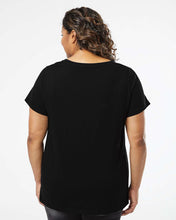Load image into Gallery viewer, Women&#39;s Plus Size Word Art V-Neck - Namaste