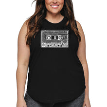 Load image into Gallery viewer, Women&#39;s Plus Size Word Art Tank Top - The 80&#39;s