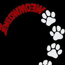 Load image into Gallery viewer, Meow Heart - Women&#39;s Plus Size Word Art T-Shirt