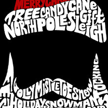 Load image into Gallery viewer, Women&#39;s Plus Size Word Art V-Neck - Santa Claus