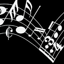 Load image into Gallery viewer, Sheet Music Heart - Women's Word Art Hooded Sweatshirt
