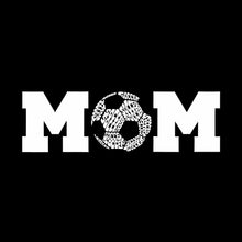 Load image into Gallery viewer, Soccer Mom - Women&#39;s Word Art T-Shirt