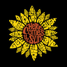 Load image into Gallery viewer, Women&#39;s Plus Size Word Art T-shirt - Sunflower
