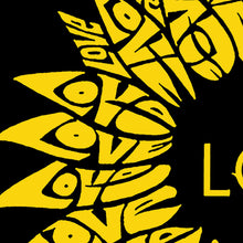 Load image into Gallery viewer, Sunflower Love - Full Length Word Art Apron